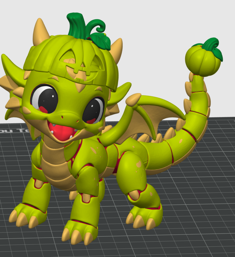 🎃 Pumpkin Spark – The Little Halloween Dragon 🐉